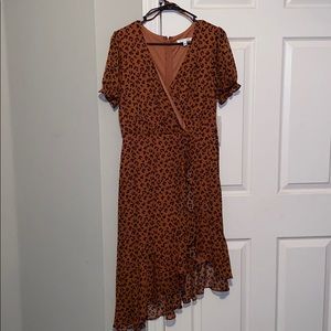 City Vibe Cheeta Dress